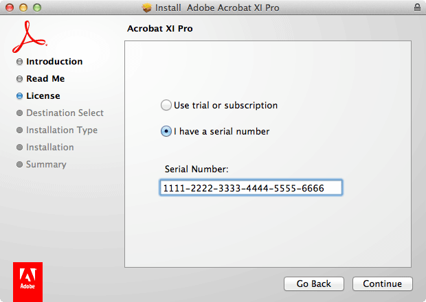 Adobe Acrobat XI Pro License Key